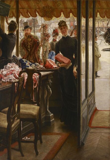 James Jacques-Joseph Tissot, ‘The Shop Girl’, 1883-1885