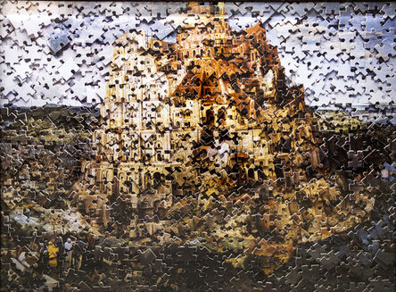 Vik Muniz, ‘The Tower of Babel after Pieter Bruegel (Gordian Puzzles)’, 2007