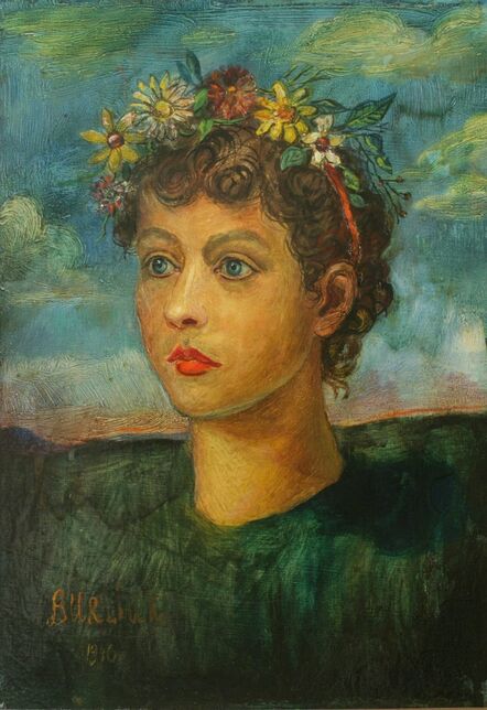 David Burliuk, ‘Portrait of Ida’, 1946