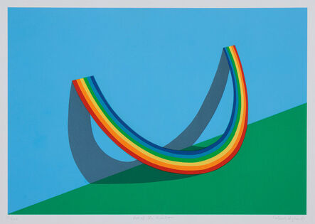 Patrick Hughes, ‘Rest of the Rainbow’, 1981