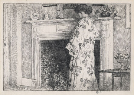 Childe Hassam, ‘The White Kimono.’, 1915