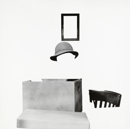 John Baldessari, ‘Box, Hat, Frame and Chair’, 2011