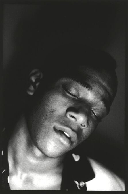 Nicholas Taylor, ‘Jean-Michel Basquiat photograph by Nick Taylor of Gray’, 1979
