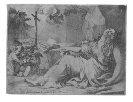 Guillaume Perrier, ‘The Death of Maria Magdalena’, 1647