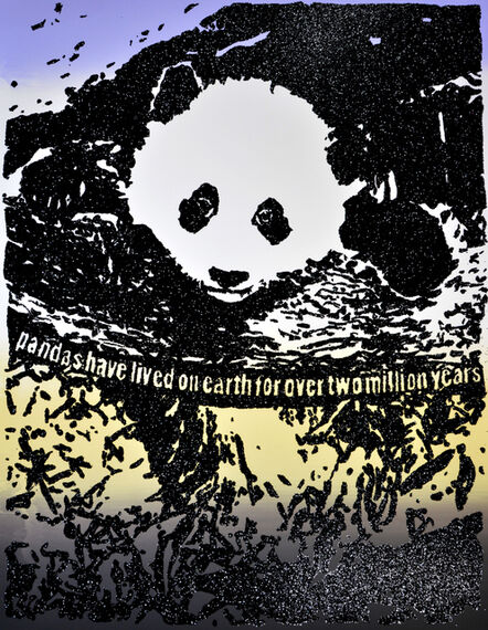 Rob Pruitt, ‘Giant Pandas Spend About 12 Hours a Day Eating Up to 15 Kilograms of Bamboo. Bamboo is Rich in Protein as Well as Fibre, Which is Why They Poop Up to 50 Times a Day! Sometimes They Eat and Poop at the Same Time.’, 2019