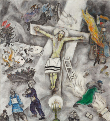 Marc Chagall, ‘White Crucifixion’, 1938