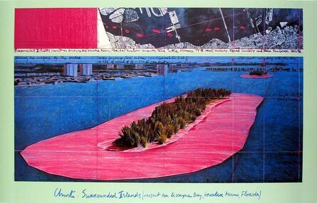 Christo, ‘Surrounded Islands (1982)’, 1983