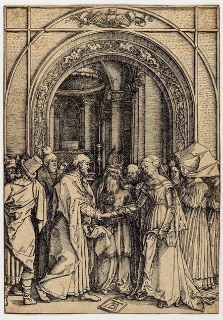 Albrecht Dürer, ‘The Betrothal of the Virgin, from: The Life of the Virgin’