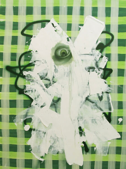 Ed Valentine, ‘Untitled, Portrait With Green Painted Eye’, 2013