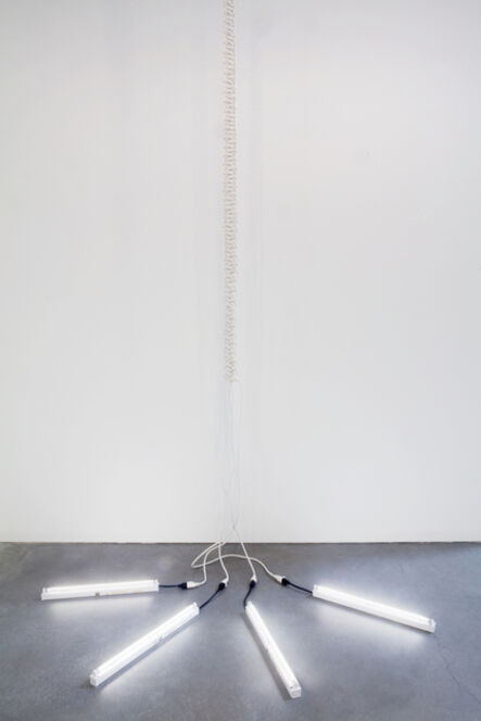 Dana Hemenway, ‘Untitled (White Macrame Chain)’, 2016