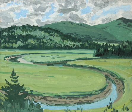 Neil G. Welliver, ‘Study for Untitled Brigg's Meadow’, 1970