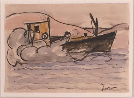Arthur Garfield Dove, ‘OIL BOAT’, 1932