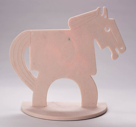 America Martin, ‘The Rose Quartz Horse (Tall)’, 2021