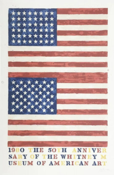 Jasper Johns, ‘Double Flags’, 1979
