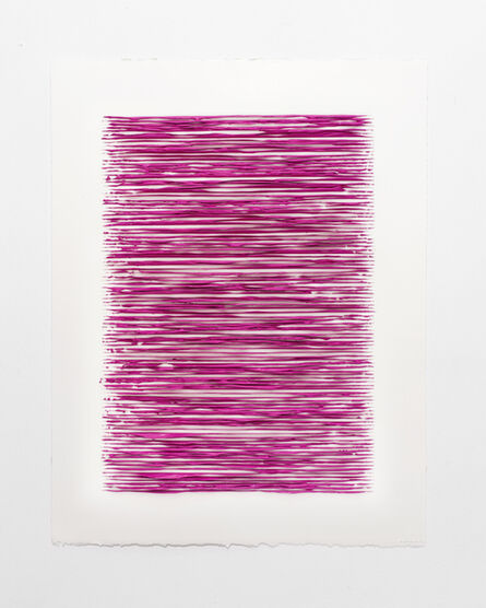 Lars Christensen, ‘Color structure #10 (permanent red violet light)’, 2019
