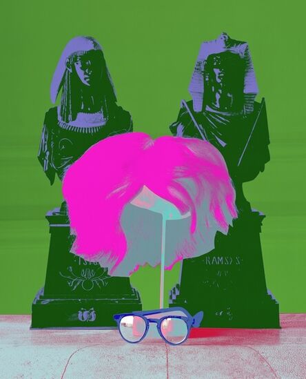 David Gamble, ‘Andy Warhol's Wig & Glasses (Marilyn Color Series)’, 1997