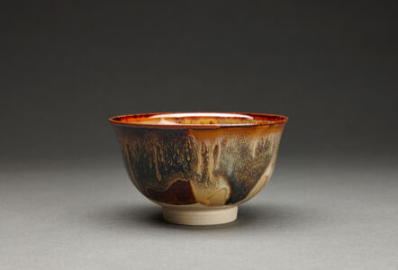 Miraku Kamei XV, ‘Tea bowl (chawan), kakewake’