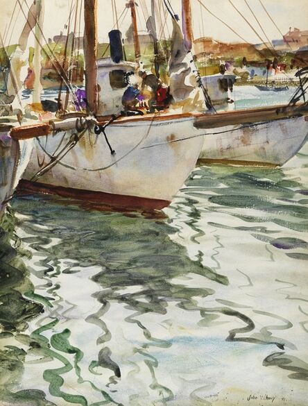 John Whorf, ‘Fishing Boats’, 1941