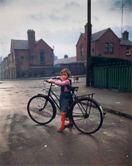 Evelyn Hofer, ‘Girl with Bicycle, Dublin’, 1966