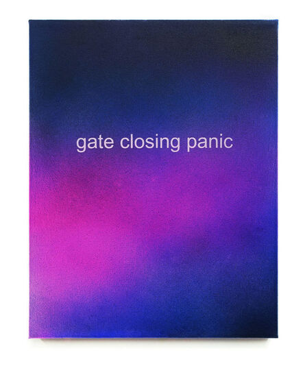 Allison L. Wade, ‘Gate Closing Panic’, 2015