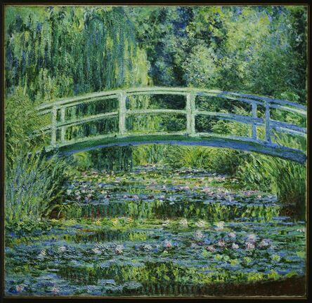Claude Monet, ‘Water Lilies and Japanese Bridge’, 1899