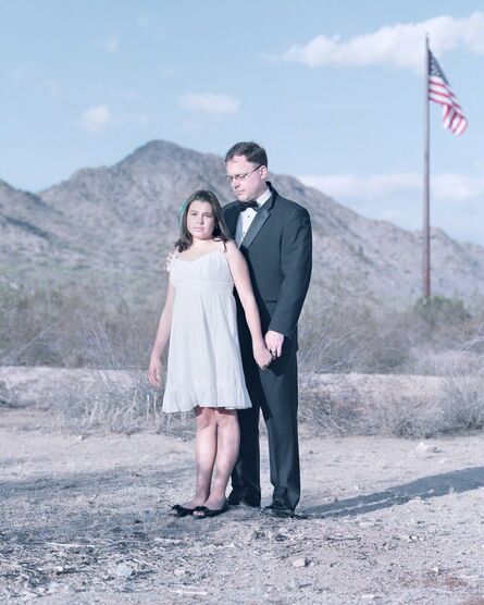 David Magnusson, ‘Jenna Clark, 11 years & Jeff Clark. Chandler, Arizona.’