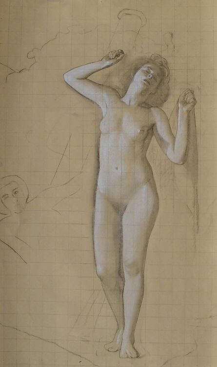 R. H. Ives Gammell, ‘[Venus Rising] Study for the Hound of the Heavens, Panel XI "Would Clash It To"’, ca. 1940