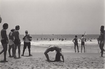 Ed Sievers, ‘Untitled (Nude woman in back bend on beach)’, 1976