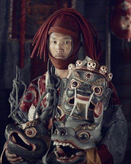 Jimmy Nelson, ‘XXIX 4   Mask dancer,  Paro, Bhutan 2016 ’, 2016
