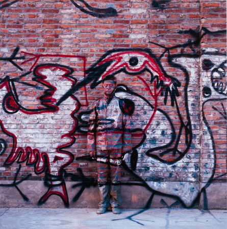 Liu Bolin, ‘Hiding in the City No. 84 - Graffiti No.2’, 2009