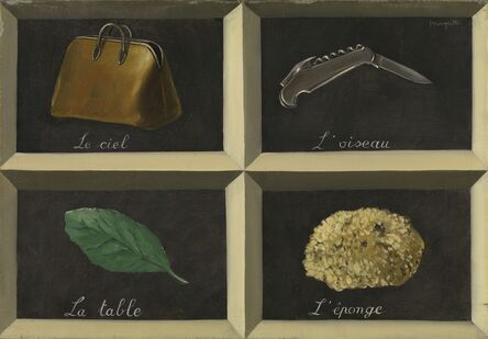 René Magritte, ‘The Interpretation of Dreams (La Clef des songes)’, 1927
