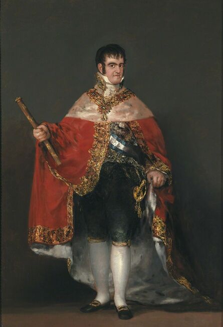 Francisco de Goya, ‘Ferdinand VII in Court Dress’, 1814-1815