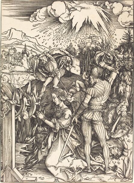 Albrecht Dürer, ‘The Martyrdom of Saint Catherine’, ca. 1497/1499