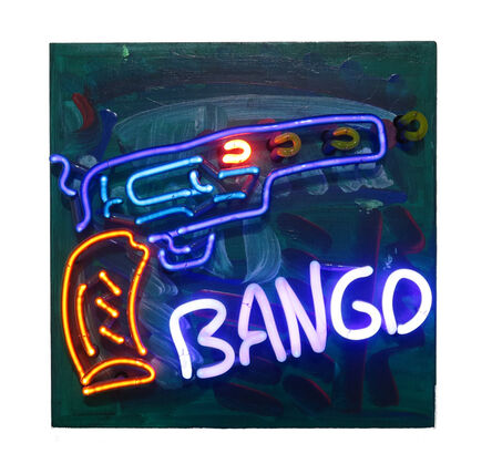 Frank Romero, ‘BANGO’, 2019