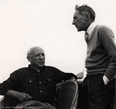 Lee Miller, ‘Picasso and Jean Cocteau, Golfe -Juan, Côte d'Azur, France ’, 1953
