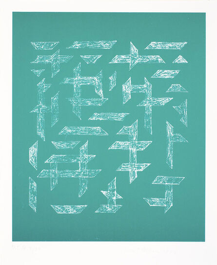 Anni Albers, ‘Double Impression III’, 1978