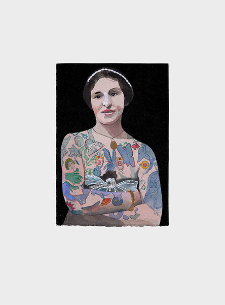Peter Blake, ‘Tattooed People, Emily’, 2015