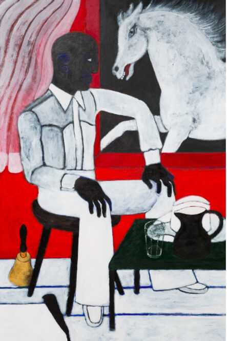 Abe Odedina, ‘White Horse,’, 2016