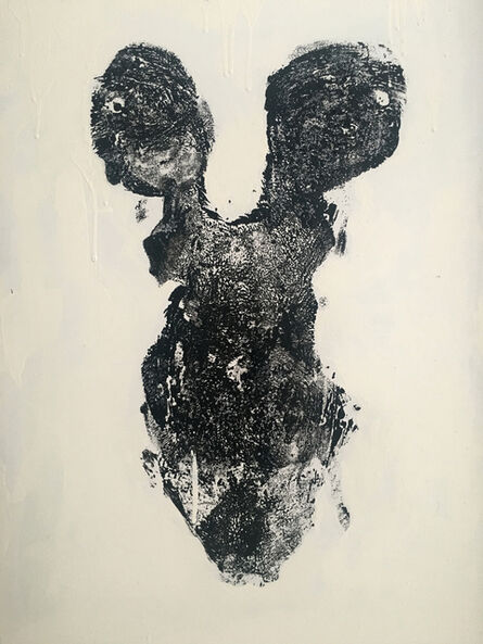 Meredith Ostrom, ‘Diamond Dust Carbon Body Print 2’