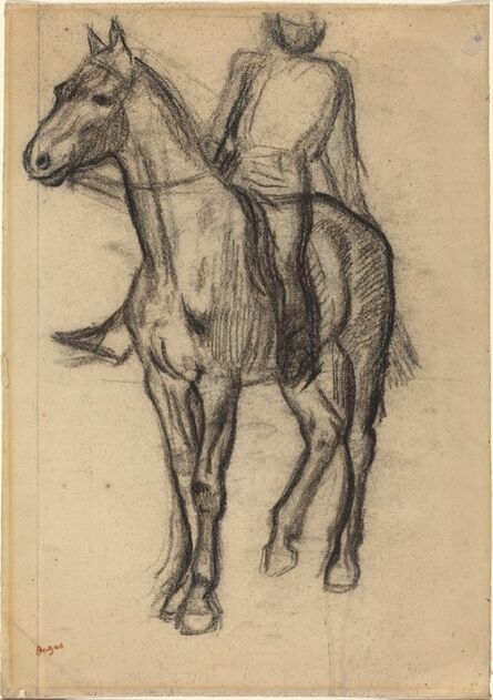 Edgar Degas, ‘Horse and Rider’, ca. 1878