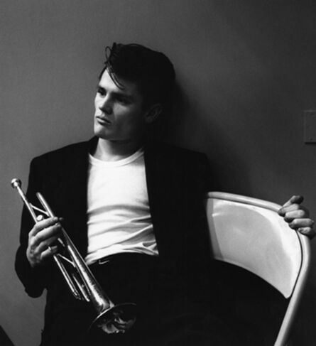 Bob Willoughby, ‘Chet Baker sitting alone after a recording session, Los Angeles’, 1953