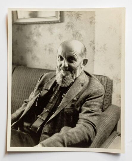 Ansel Adams, ‘Rare Vintage Silver Gelatin and Polaroid Photograph Prints Ansel Adams Portrait’, Mid-20th Century