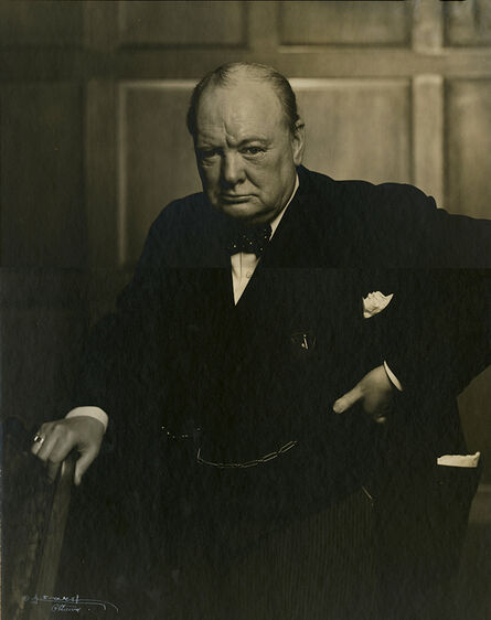 Yousuf Karsh, ‘Portrait of Winston Churchill’, ca. 1941