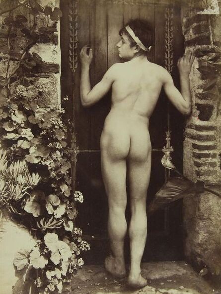 Wilhelm Von Gloeden, ‘[Nude Sicilian Young Man from the Rear]’, ca. 1910