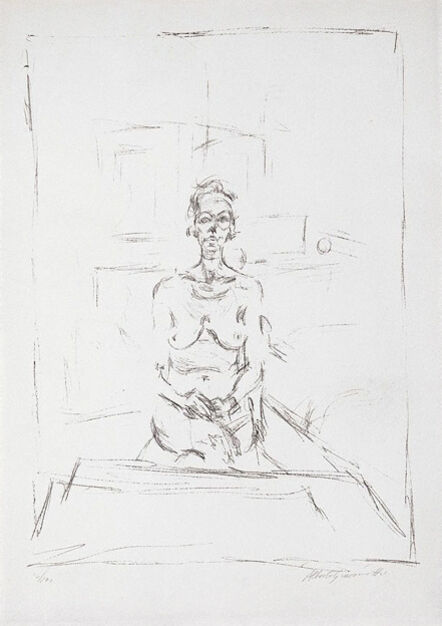 Alberto Giacometti, ‘Seated Nude’, 1965