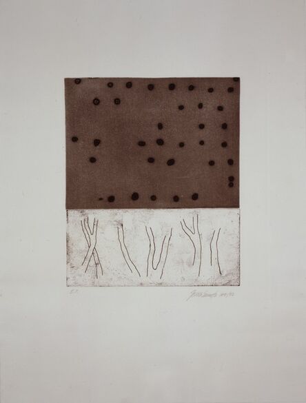 Julião Sarmento, ‘Untitled (from the portfolio "The Frozen Leopard" I)’, 1992