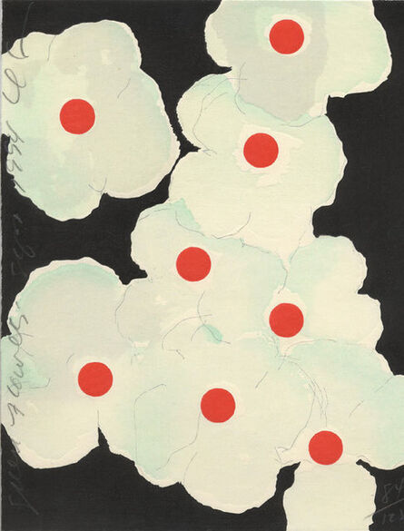 Donald Sultan, ‘Green Flowers’, 1994