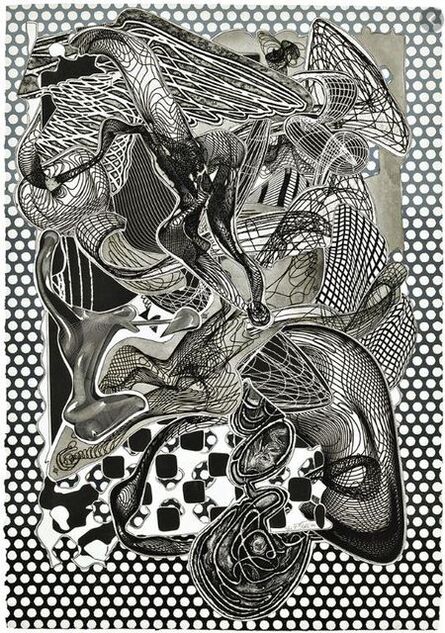 Frank Stella, ‘Riallaro (black and white)’, 1994