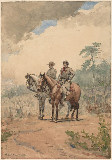Winslow Homer, ‘Two Scouts’, 1887
