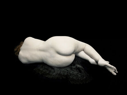 Nadav Kander, ‘Audrey lying away on black lace’, 2011
